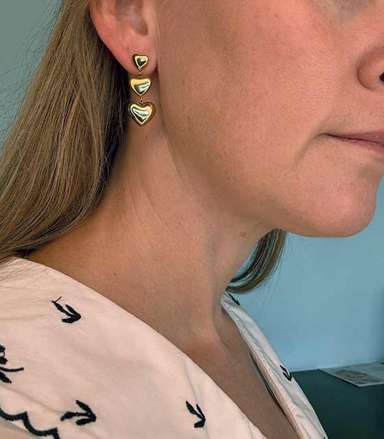 Amora - HJERTE ØRERINGE