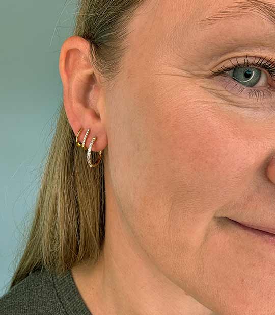 Selma - DOBBELT ØRERINGE