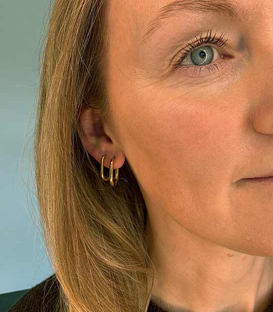 Noelia Øreringe – 18 & 20 mm Hoops