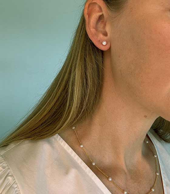 Céleste - Perle HALSKÆDE