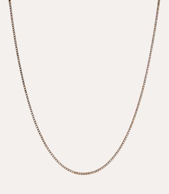 Amaris - klassisk Venezia-kæde i sølv