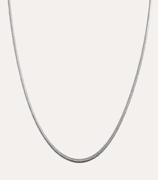 Sofia Halskæde – rund slange halskæde