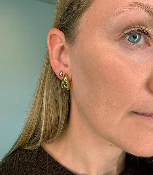 Soline Øreringe – fås i 5 størrelser