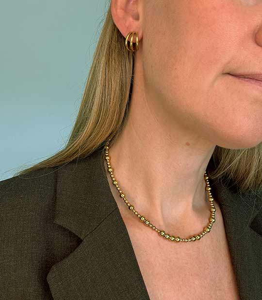 AURELIA - Tredobbelte Hoops