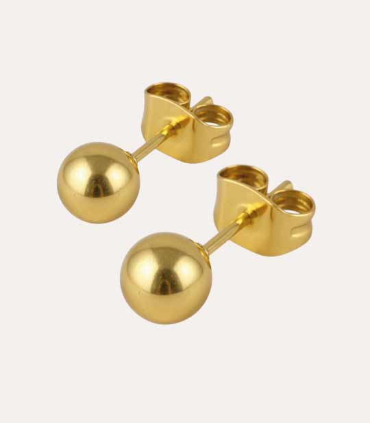 Mariel – kugleformede øreringe - 2,3,4 mm